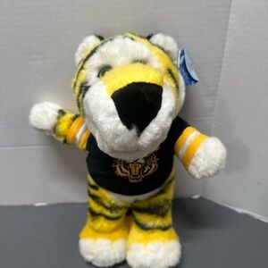 Vintage Hamilton Tiger-Cats CFL Football Official Mascot Stripes Cat Plush